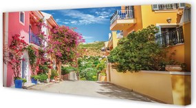 Zdjęcie na płótnie Kwitnące Ogrody nad Miastem