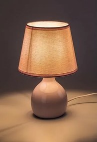 Rabalux 74078 lampa stołowa Ingrid, jasnoróżowy