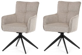 Zestaw krzeseł obiadowych z mechanizmem powrotnymDCH-P3170 LAN2, 2 szt.