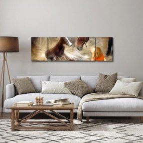 Obraz - Witaj na świecie, źrebaku (170x50 cm)