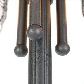 Inteligentna lampa zewnętrzna czarna 3-punktowa IP44 z WiFi ST64 - Guardado