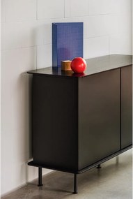 Czarna komoda z otworem na kable 120x88x50 cm Suumo – noo.ma