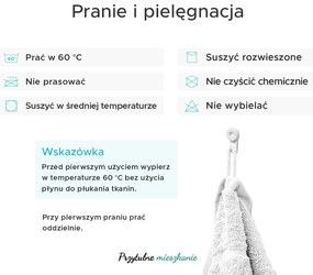 Ręcznik Classic 50 x 100 cm lazurowy, 100% bawełna