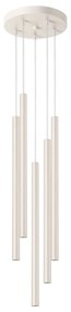Kremowa lampa wisząca ø 25 cm Fideus – Nice Lamps