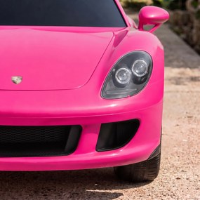 AIYAPLAY Dziecięcy samochód elektryczny Porsche 12V z akumulatorem litowym, pilotem, 2 silniki, łagodny start, tylne zawieszenie | Aosom PL