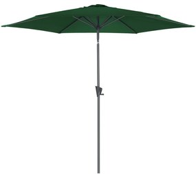 Ciemnozielony parasol ogrodowy ø 300 cm – Rojaplast