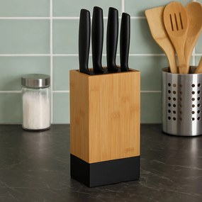 Bambusowy blok na noże do krojenia