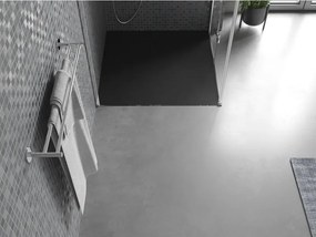 Mexen Bert brodzik kwadratowy SMC 80 x 80 cm, czarny - 4K708080