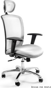 Ergonomiczny fotel biurowy Expander, tkanina kolor, zgodny z normą BHP