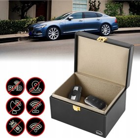 Pudełko skrzynka klatka faradaya na klucze keyless