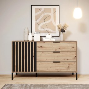 Komoda TALLINO 137 cm do Salonu Sypialni Dąb artisan