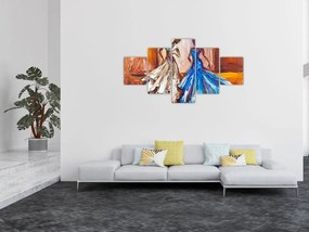 Obraz - tancerz, obraz olejny (125x70 cm)