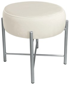 Taboret Pola noga metalowa szara MG50