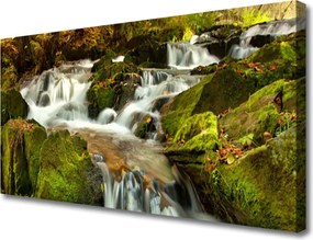 Obraz canvas Kaskada nad Górską Przepaścią
