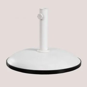Okrągła Podstawa Parasola Ø50 Cm Z Betonu Zante Gardenia Biel - Sklum