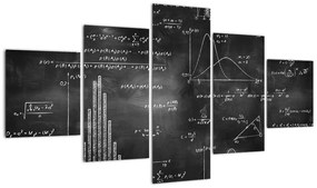 Obraz - Miłość do liczb (125x70 cm)