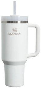Biały termos ze słomką ze stali nierdzewnej 1,18 l Quencher H2.0 FlowState Tumbler Frost – Stanley
