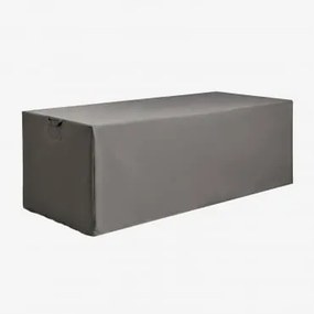 Pokrowiec Ochronny Na Prostokątny Stół Ogrodowy Otley Grey & 260 X 110 Cm - Sklum