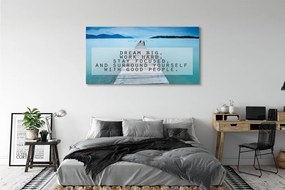 Fotoobraz na płótnie Panorama Morskiego Brzegu