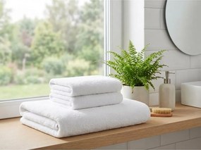 Ręcznik MONEA 50x100 cm biały, 100% bawełna