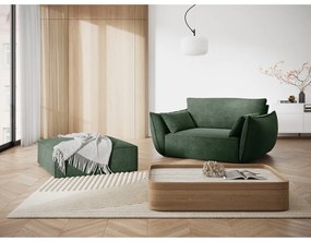 Ciemnozielony fotel Vanda – Mazzini Sofas