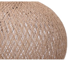 Beżowa lampa wisząca z kloszem z juty ø 38 cm – Opviq lights