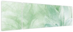 Obraz - Zielony kwiat (170x50 cm)