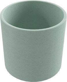 Umywalka betonowa nablatowa okrągła bez otworu na baterię 41 x 40 cm BENE | różne kolory : Kolor - Miętowy