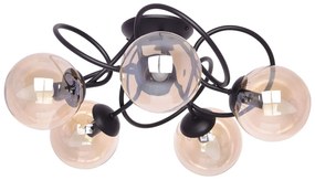 Pięcioramienna nowoczesna lampa sufitowa - A207-Maltis