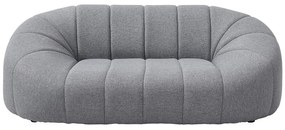 Kanapa dla zwierząt z szarą melanżową tapicerką - szer. 98 x gł. 62 x wys. 33 cm - PARUIMA