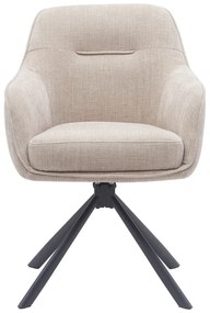 Kremowe krzesła zestaw 2 szt. Avola – Unique Furniture