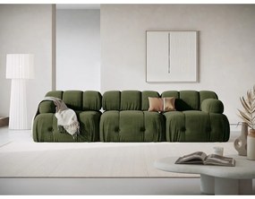 Ciemnozielona sofa 288 cm Ferento – Cosmopolitan Design