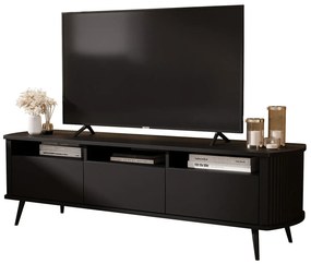 Kaszmirowa stojąca szafka RTV z półkam R1-S31