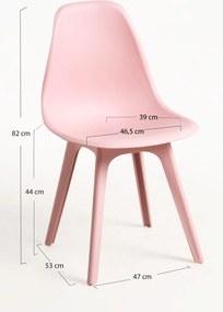 Zestaw 4 Krzese Kelen Suprym