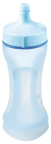Tescoma Butelka elastyczna PAPU PAPI 200 ml z łyżeczką, niebieski