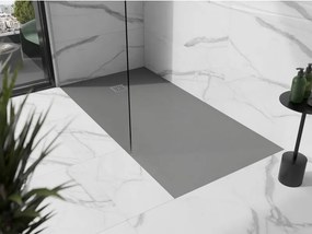 Mexen Stone+ brodzik kompozytowy prostokątny 200 x 100 cm, szary-beton - 44611020