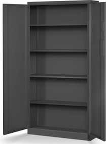 Szafa biurowa na akta otwierana na szyfr 90x40x185 cm Daniel antracyt