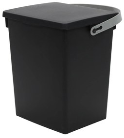 Pojemnik na odpady organiczne z plastiku z recyklingu, 5,5 l