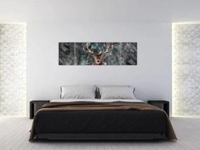 Obraz - Majestatyczność jelenia (170x50 cm)