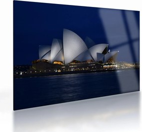 Obraz na szkle - Sydney w nocy (70x50 cm)