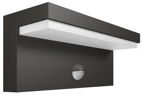 Philips 16484/93/P3 - LED Oświetlenie zewnętrzne z czujnikiem BUSTAN 2xLED/4,5W IP44