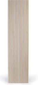 Drewniany panel akustyczny, 2400 x 600 mm, B2BP003, 5 szt, dąb