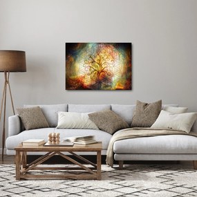 Abstrakcyjny obraz drzewa (70x50 cm)