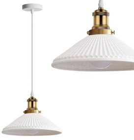 Lampa Wisząca APP1172-1CP Biała