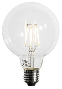 Zestaw 5 Żarówka LED E27 z 3-stopniowym ściemnianiem G95 4W 450lm 3000K