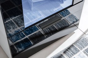 Stojąca witryna pokojowa T40 fronty w wysokim połysku