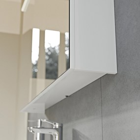 Szafka łazienkowa SOLO z oświetleniem LED i lustrem 80 cm