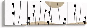 Obraz - Łąka graficzna N⁰2 (170x50 cm)