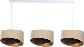 Nowoczesna asymetryczna lampa wisząca - 13X S504 F3-R11