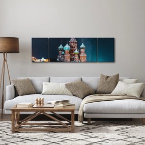 Obraz budowy w Rosji (170x50 cm)